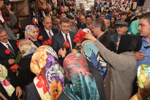 Bakan Trkmen'e ziyareti akn