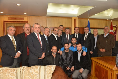 Bakan Trkmen'e ziyareti akn