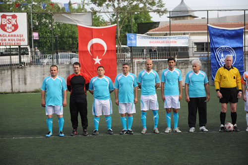 Birimler Aras Futbol Turnuvas'nda ampiyonluu Gvenlik Mdrl kazand.