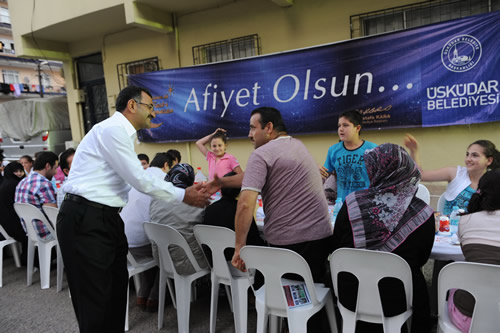 Sokak iftarlar nalan'da balad