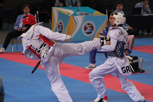 skdar Belediyesi, Taekwondo'da Avrupa ampiyonu