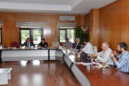 Hilmi Trkmen, skdar Yerel Basn temsilcilerini misafir etti