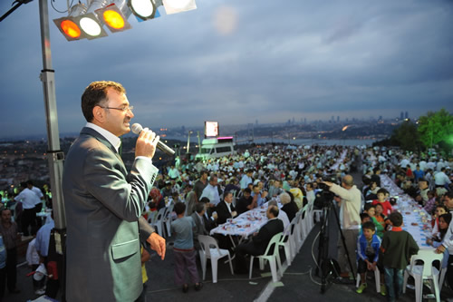 Kirazltepe Mahallesi sokak iftar