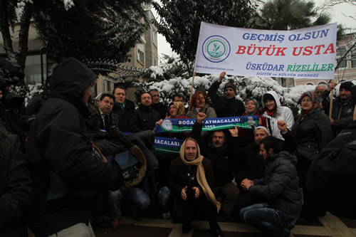 skdar Rizeliler Dernei'nden Babakan Erdoan'a gemi olsun ziyareti