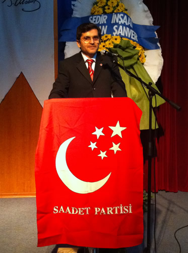 skdar Saadet Partisi 4. Olagan Kongresi yapld