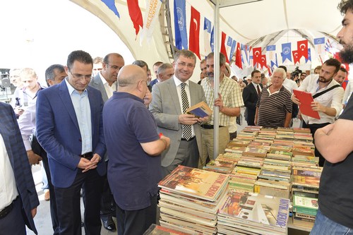 1. skdar Sahaf Festivali dzenlenen trenle ald