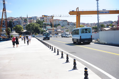 skdar Sahil Yolu hizmete girdi