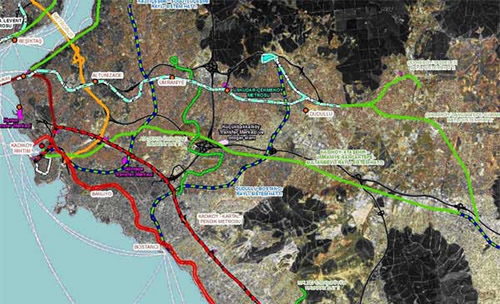 38 ayda tamamlanacak stanbul'un 2. Metrosu skdar-mraniye-Sancaktepe'nin temeli atld