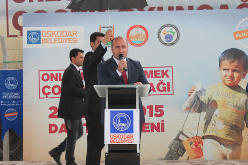 ''Onlar Mutlu Etmek ocuk Oyunca'' kampanyas anlurfa datm grntleri