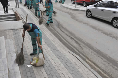 skdar'da 5. Bahar Temizlii Kampanyas Balatld