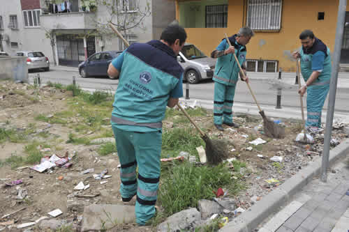 skdar'da 5. Bahar Temizlii Kampanyas Balatld