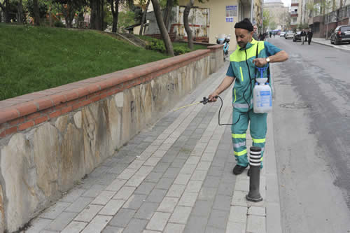 skdar'da 5. Bahar Temizlii Kampanyas Balatld