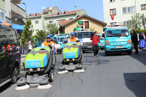 skdar'da Bahar Temizlii Balad