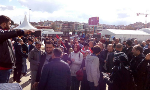 AK Parti Byk stanbul Mitingi'ne skdar'dan byk katlm