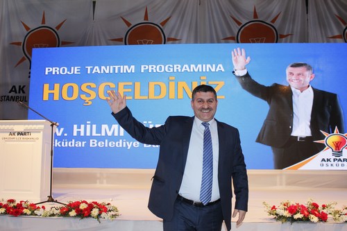 AK Parti skdar Belediye Bakan Aday Hilmi Trkmen Proje ve Meclis yesi Aday Tantm Program