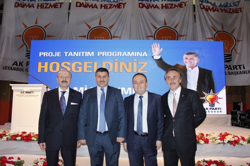 AK Parti skdar Belediye Bakan Aday Hilmi Trkmen Proje ve Meclis yesi Aday Tantm Program