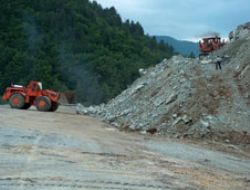 Kastamonu'da yol almas