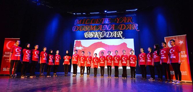 15 Temmuz Demokrasi ehitleri skdar'da anld