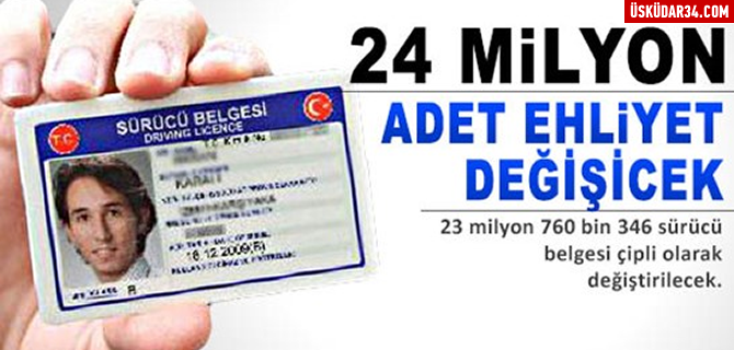 Torba yasayla birlikte 24 milyon kiinin ehliyeti deiiyor