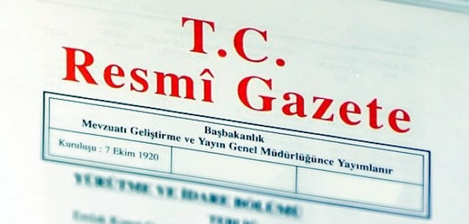 Torba Yasa Meclisten geerek Resmi Gazete'de yaynland