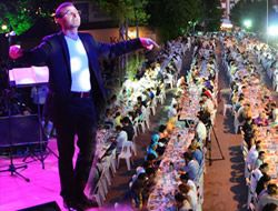 Acbadem'de sokak iftarna yogun ilgi