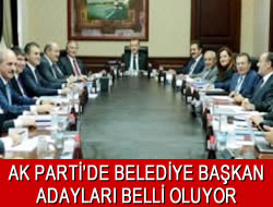 AK Parti belediye bakan adaylarn aklyor