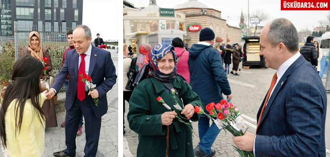 ahin Avar'dan Kadnlar Gn'ne zel jest...