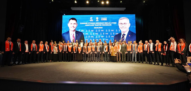 AK Parti Üsküdar Belediye Meclis üyesi adaylarını tanıttı