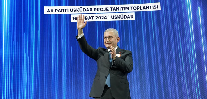 Üsküdar Belediye Başkanı ve Adayı Hilmi Türkmen projelerini tanıttı