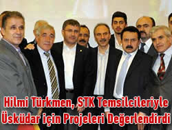 AK Parti skdar iin STK'larla projeleri deerlendirdi