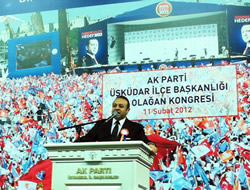 AK Parti skdar le Bakanl 4. Olaan Kongresi Avrupa Birlii Bakan ve Bamzakereci Egemen Ba'n konumas