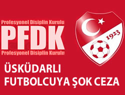 Anadolu skdar futbolcusu doping nedeniyle 1 yl ceza ald