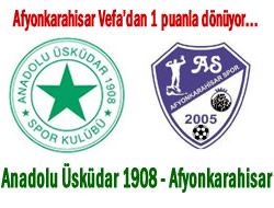Anadolu skdar 1 puanla yetindi