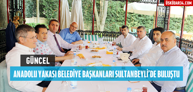 Anadolu Yakası Belediye Başkanları, sorun ve taleplere çözüm aradı