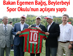 Beylerbeyi Spor Okulunun aln Bakan yapt