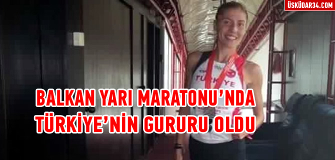 Balkan Yar Maratonu'nda Burcu Bykbezgin Rzgar