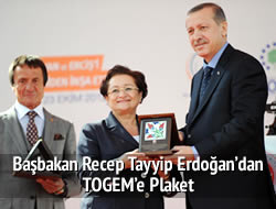 Babakan'dan TOGEM'e Plaket