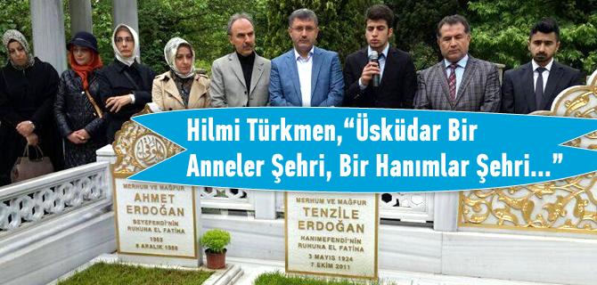 Anneler Gnnde Babakan Erdoan'n Annesinin Kabrini Ziyaret Ettiler