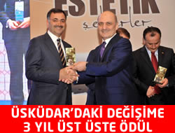 Bakan Mustafa Kara'ya 4. ylnda 3. byk dl