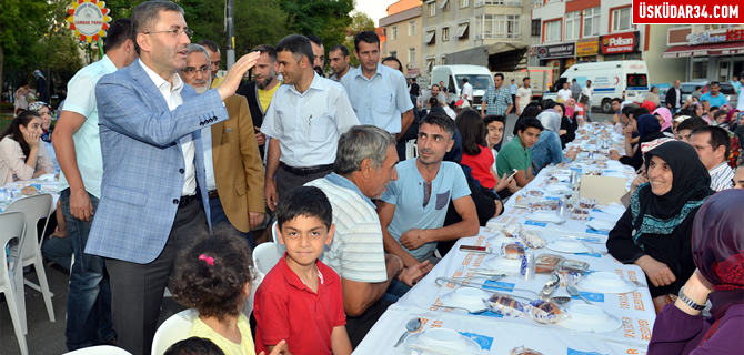 Bulgurlu Mahallesi Sokak ftar'nda bir araya geldi