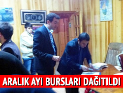 Aralık Ayı Bursları Dağıtıldı