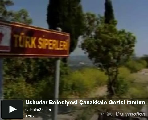 skdar Belediyesi anakkale Gezisi tantm