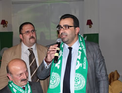 engelkyspor'un Onursal Bakan mer Seyfi Aktln den nemli aklama