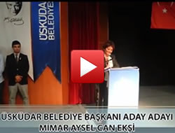CHP skdar Belediye Bakan Aday Aday Aysel Can Eki Tantm Konumas