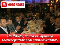 skdar CHP'nin gecesine youn ilgi