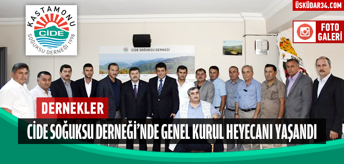 Cide Souksu Dernei'nde genel kurul heyecan yaand