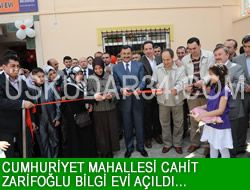 Cumhuriyet Mahallesi Bilgi Evi ald...