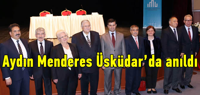 'Demokrasiden darbeye - bir yaam' paneliyle Aydn Menderes skdar'da anld