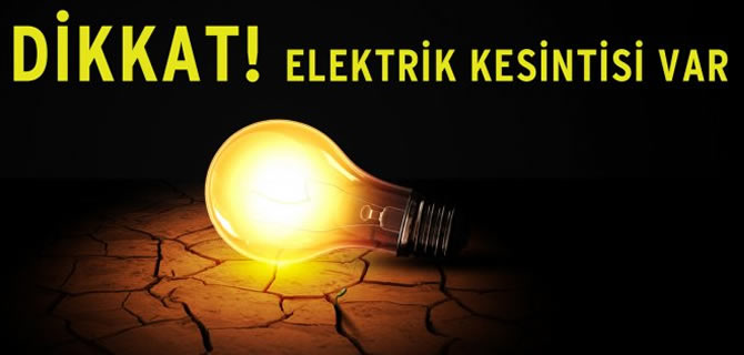 stanbul'un 11 ilesinde elektrik kesintisi