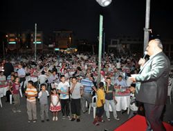 4 bin mraniyeli iftar sofrasnda bir araya geldi